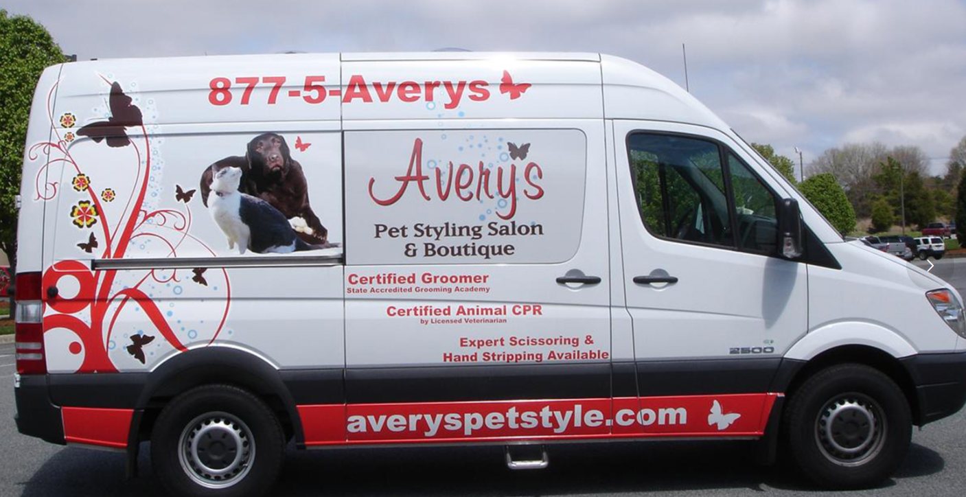 avery's mobile pet grooming